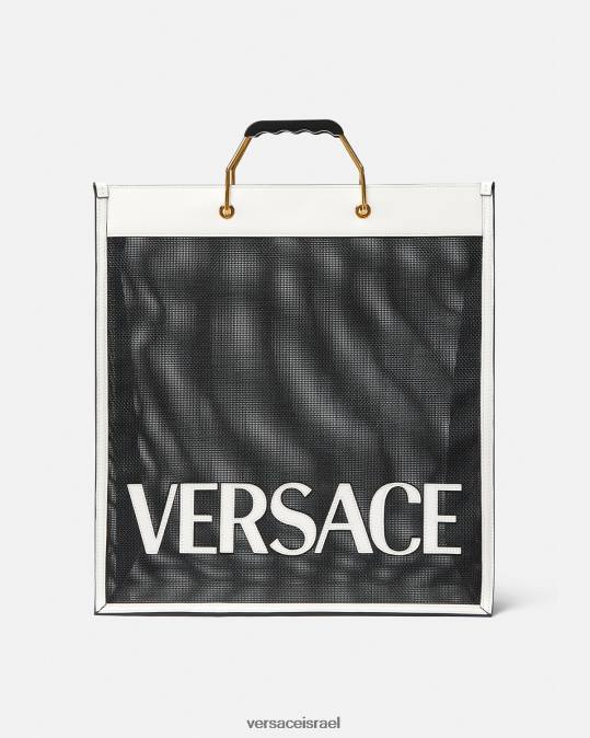 גברים Versace לבן שחור תיק לקונים תיקים N8T21508