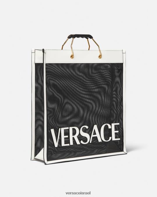 גברים Versace לבן שחור תיק לקונים תיקים N8T21508