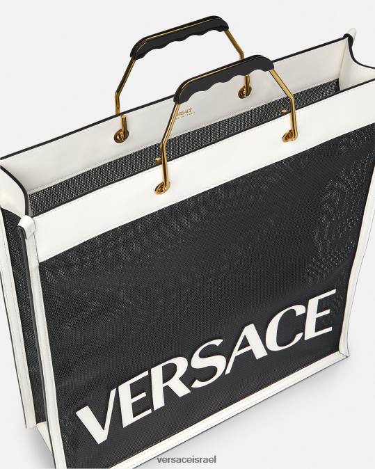 גברים Versace לבן שחור תיק לקונים תיקים N8T21508