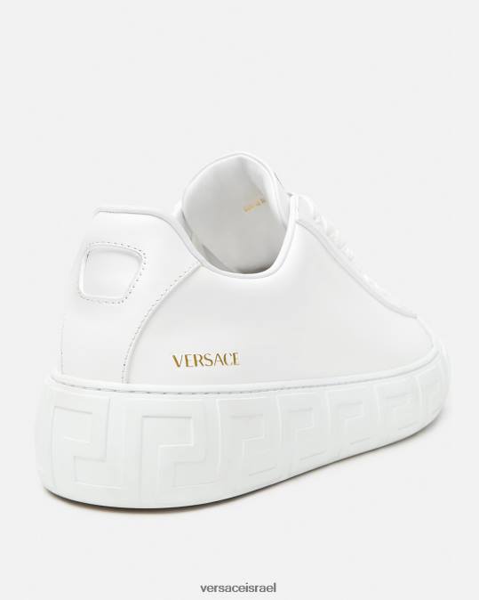 גברים Versace לבן נעלי ספורט של גרקה נַעַל N8T21533