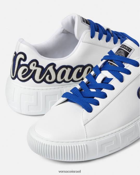 גברים Versace צבע אחד מאמנים של וורסיטי גרקה נַעַל N8T21557