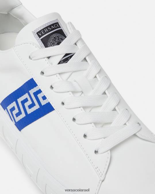 גברים Versace כחול לבן נעלי ספורט של גרקה נַעַל N8T21558