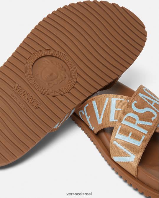 גברים Versace הדפס סנדלים מכל עבר נַעַל N8T21585