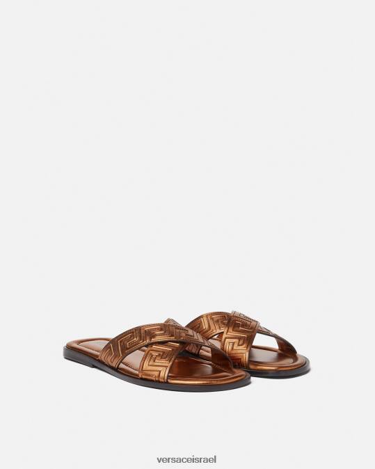 גברים Versace בְּרוֹנזָה סנדלי גרקה נַעַל N8T21595