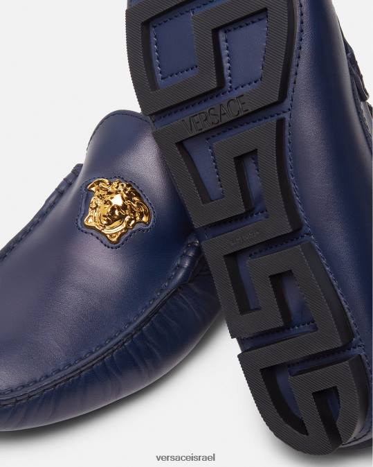 גברים Versace חיל הים נעלי נהג לה מדוזה נַעַל N8T21606