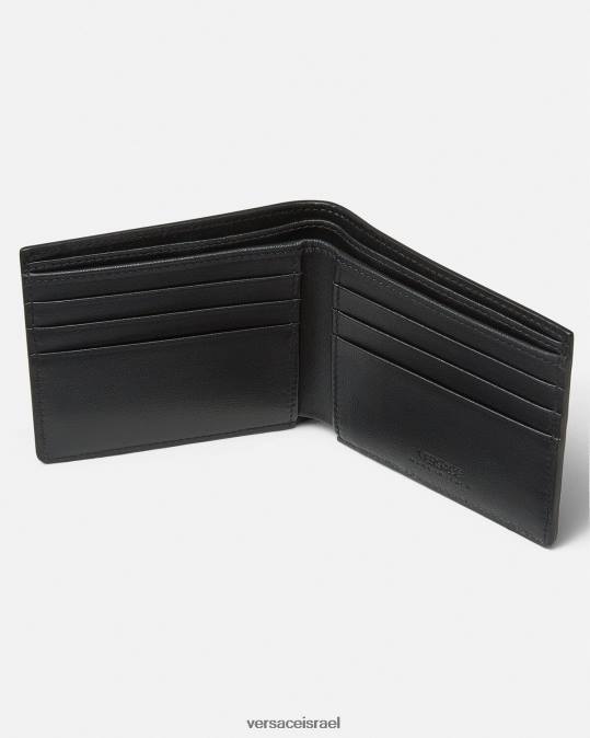 גברים Versace שָׁחוֹר ארנק מדוזה ביגי אביזרים N8T21636