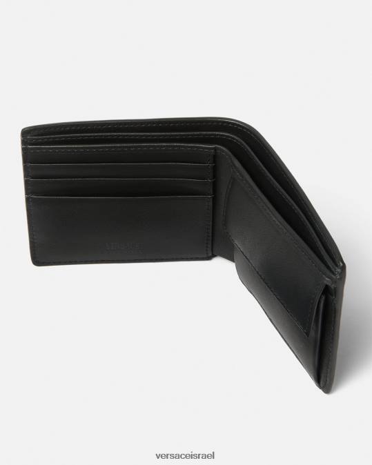 גברים Versace שָׁחוֹר ארנק מדוזה ביגי אביזרים N8T21637