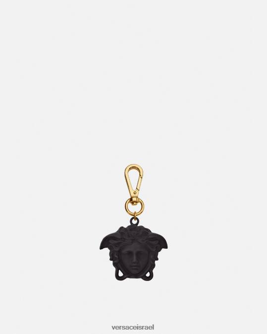 גברים Versace שָׁחוֹר מחזיק מפתחות לה מדוזה אביזרים N8T21658