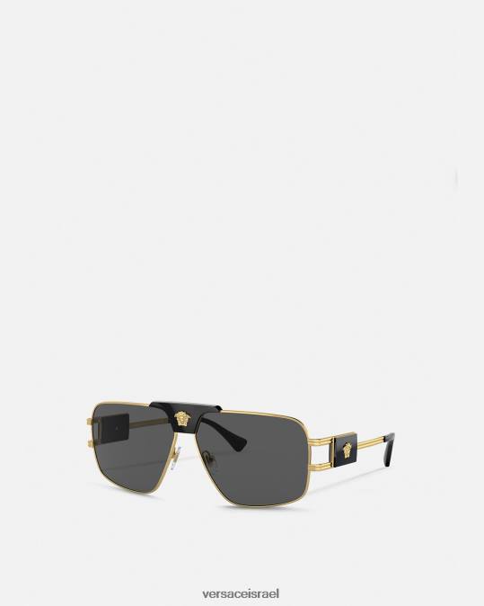 גברים Versace שָׁחוֹר משקפי שמש של פרויקט טייסים מיוחדים אביזרים N8T21672