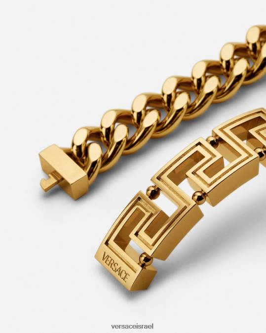 גברים Versace זהב צמיד שרשרת גרקה אביזרים N8T21685