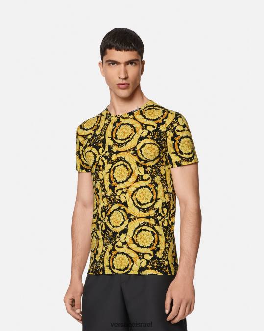 גברים Versace הדפס גופיית בארוק תחתונים ובגדי חוף N8T21731