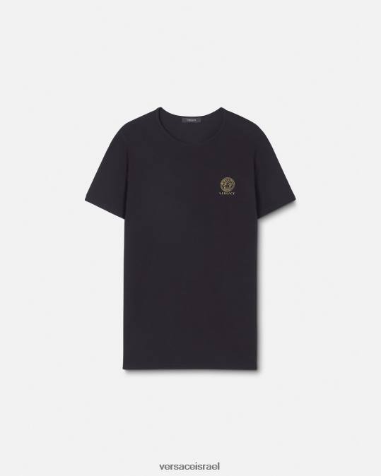 גברים Versace שָׁחוֹר גופיית מדוזה תחתונים ובגדי חוף N8T21732