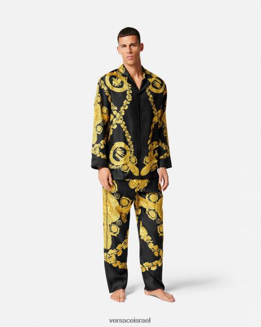 גברים Versace הדפס מכנסי פיג'מה בארוק מאשרה תחתונים ובגדי חוף N8T21742