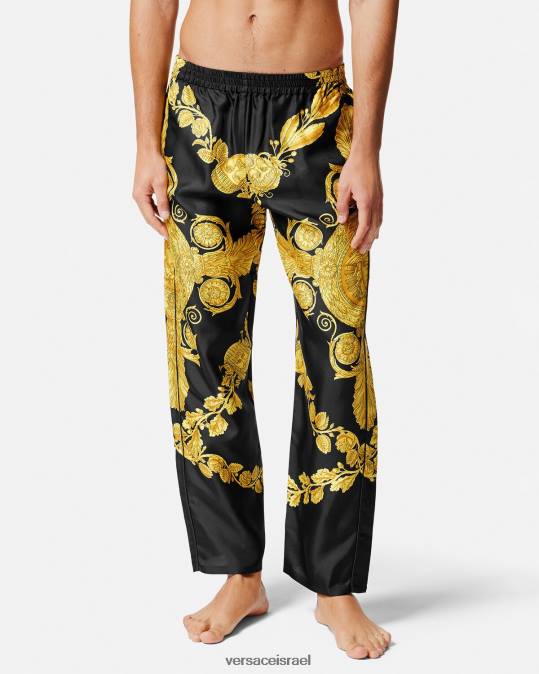 גברים Versace הדפס מכנסי פיג'מה בארוק מאשרה תחתונים ובגדי חוף N8T21742