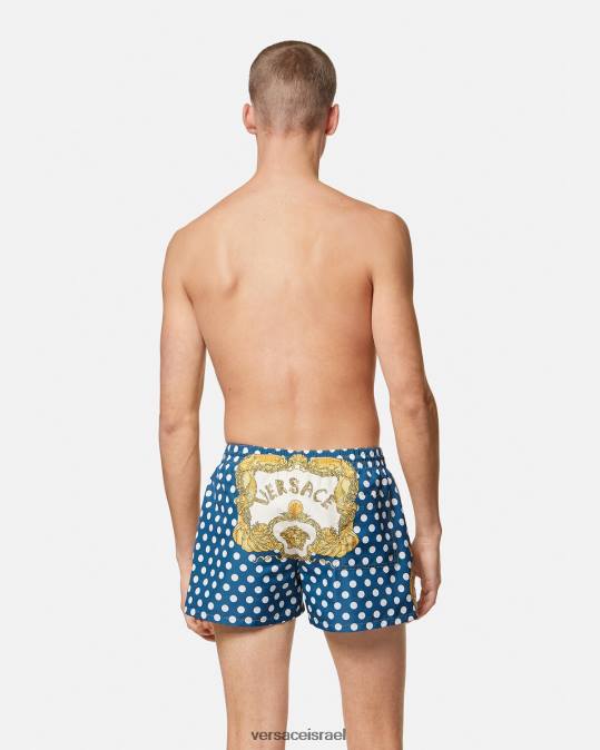 גברים Versace הדפס מכנסי ים קצרים תחתונים ובגדי חוף N8T21792