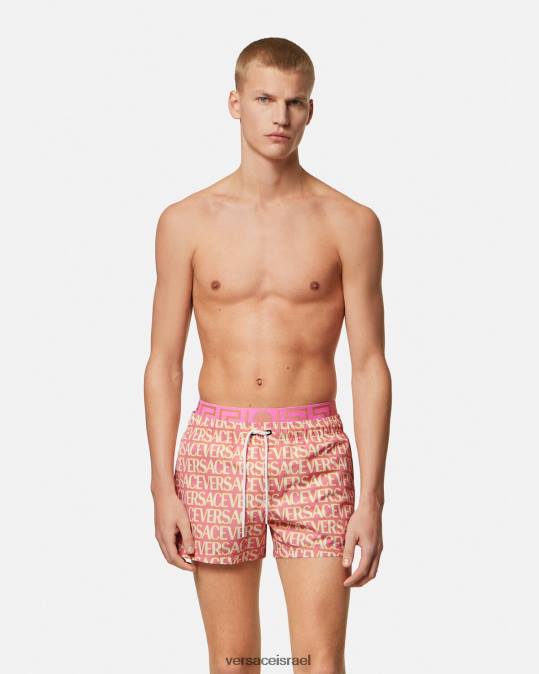גברים Versace הדפס מכנסי ים קצרים תחתונים ובגדי חוף N8T21793