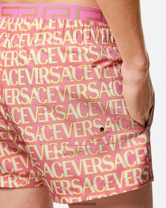 גברים Versace הדפס מכנסי ים קצרים תחתונים ובגדי חוף N8T21793