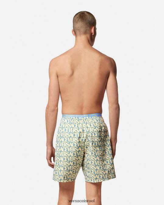 גברים Versace הדפס מכנסי לוח קצרים תחתונים ובגדי חוף N8T21794