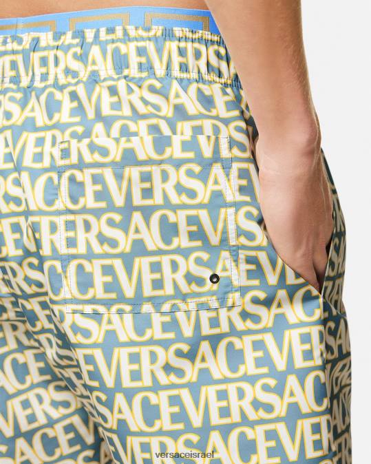גברים Versace הדפס מכנסי לוח קצרים תחתונים ובגדי חוף N8T21794