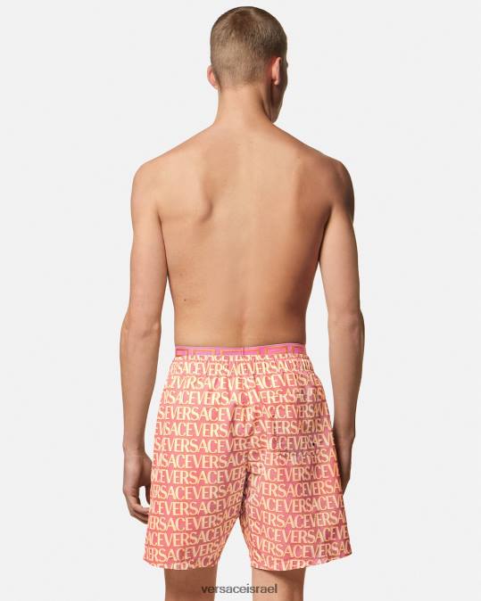 גברים Versace הדפס מכנסי לוח קצרים תחתונים ובגדי חוף N8T21795