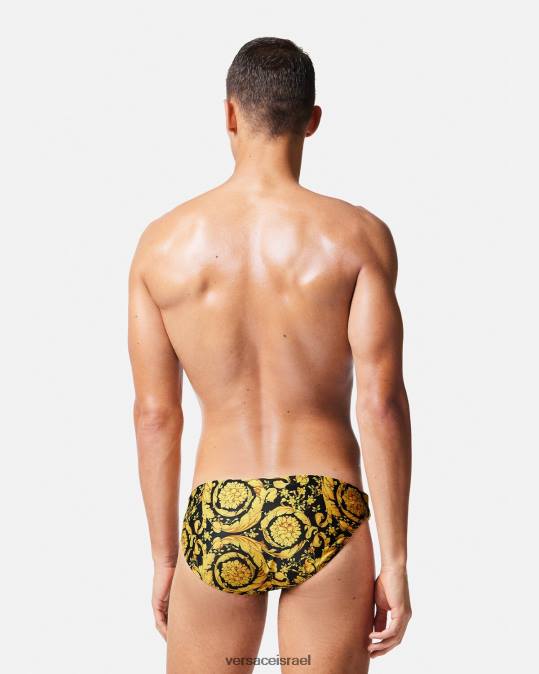 גברים Versace הדפס תחתוני ים בארוקו תחתונים ובגדי חוף N8T21805