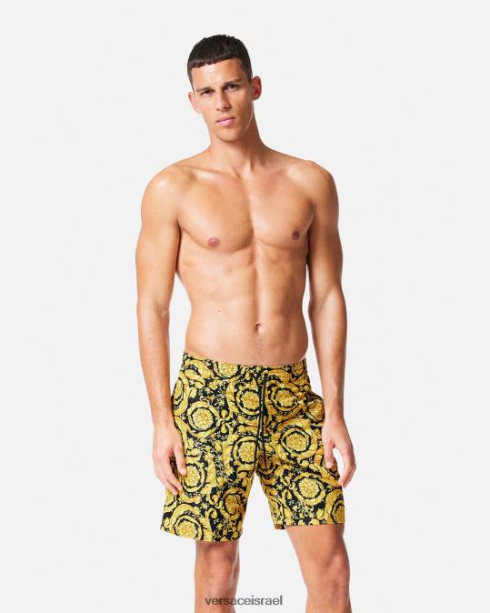 גברים Versace הדפס מכנסי בארקו תחתונים ובגדי חוף N8T21806