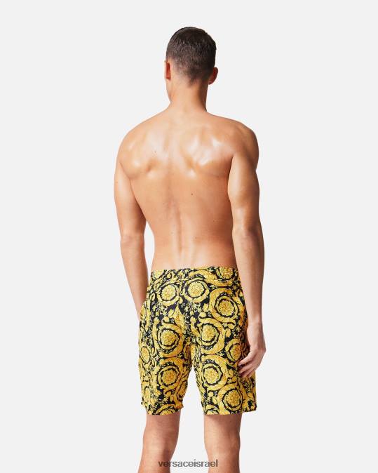 גברים Versace הדפס מכנסי בארקו תחתונים ובגדי חוף N8T21806