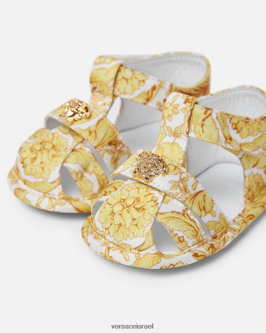 יְלָדִים Versace הדפס סנדלי תינוק ברוק נַעַל N8T21841