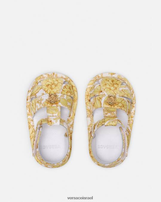 יְלָדִים Versace הדפס סנדלי תינוק ברוק נַעַל N8T21841