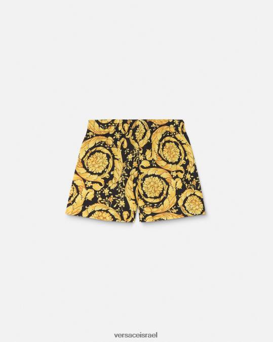יְלָדִים Versace הדפס מכנסי ים קצרים לתינוקות בארוקו הַלבָּשָׁה N8T21885