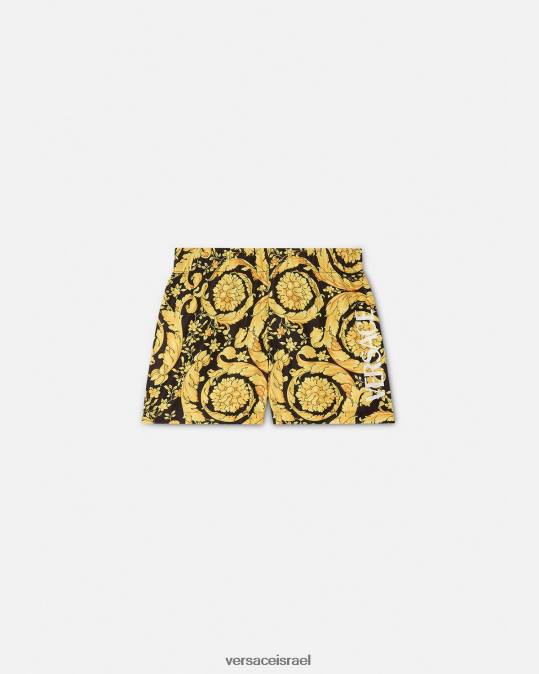 יְלָדִים Versace הדפס מכנסי ים קצרים לתינוקות בארוקו הַלבָּשָׁה N8T21886