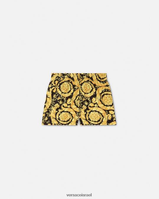 יְלָדִים Versace הדפס מכנסי ים קצרים לתינוקות בארוקו הַלבָּשָׁה N8T21886