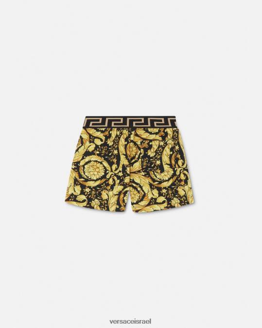 יְלָדִים Versace הדפס מכנסי תינוקות בארוקו הַלבָּשָׁה N8T21887