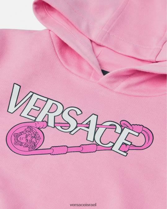 יְלָדִים Versace וָרוֹד סיכת ביטחון קפוצ'ון לתינוק הַלבָּשָׁה N8T21919