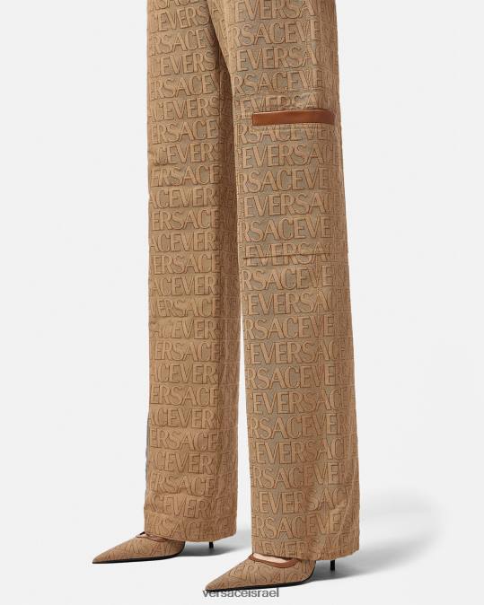 נשים Versace הדפס מכנסי אובר הַלבָּשָׁה N8T2195