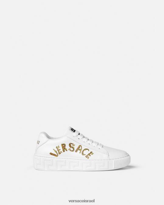 יְלָדִים Versace הדפס נעלי ספורט גרקה בארוק צדפים נַעַל N8T22027