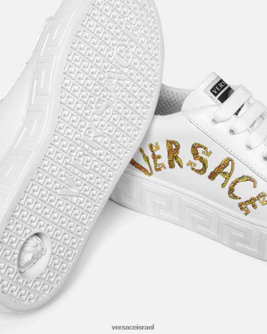 יְלָדִים Versace הדפס נעלי ספורט גרקה בארוק צדפים נַעַל N8T22027