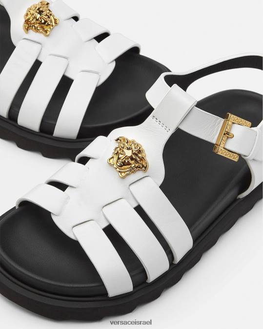 יְלָדִים Versace לבן סנדלי לה מדוזה נַעַל N8T22042