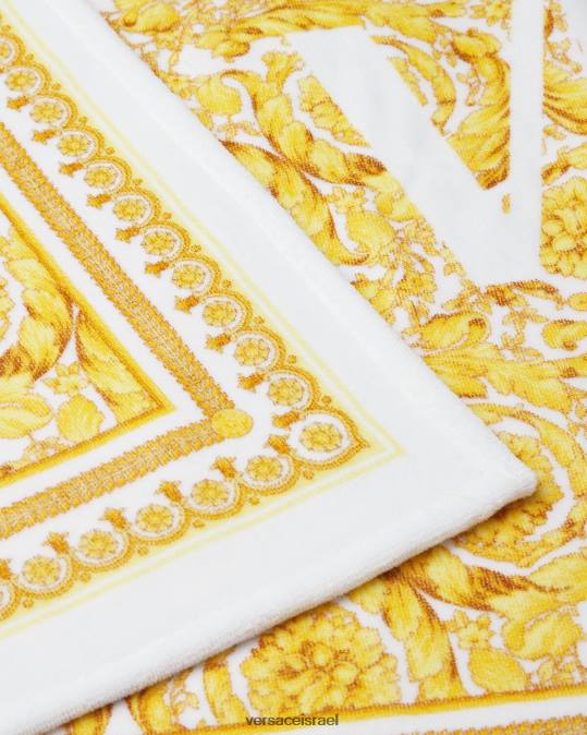 יְלָדִים Versace הדפס מגבת חוף בארוקו אביזרים N8T22070