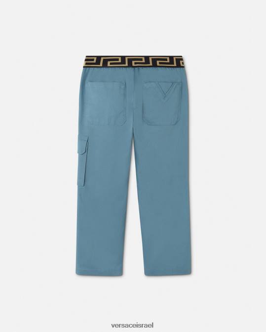 יְלָדִים Versace כְּחוֹל מכנסי גרקה הַלבָּשָׁה N8T22093