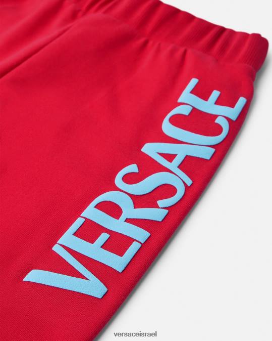 יְלָדִים Versace אָדוֹם מכנסי טרנינג מדוזה סאני הַלבָּשָׁה N8T22138