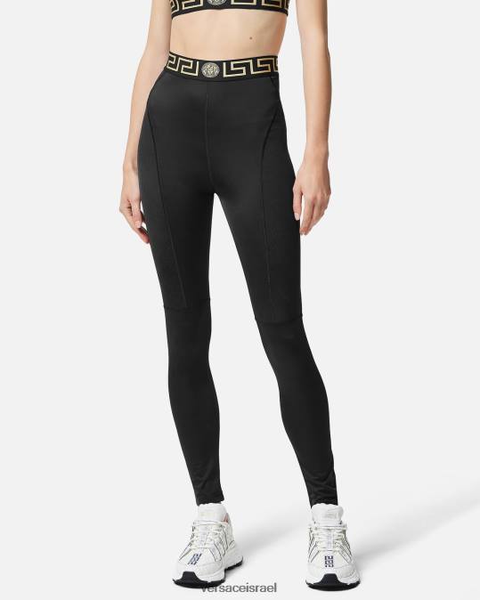 נשים Versace שָׁחוֹר חותלות גרקה הַלבָּשָׁה N8T2235