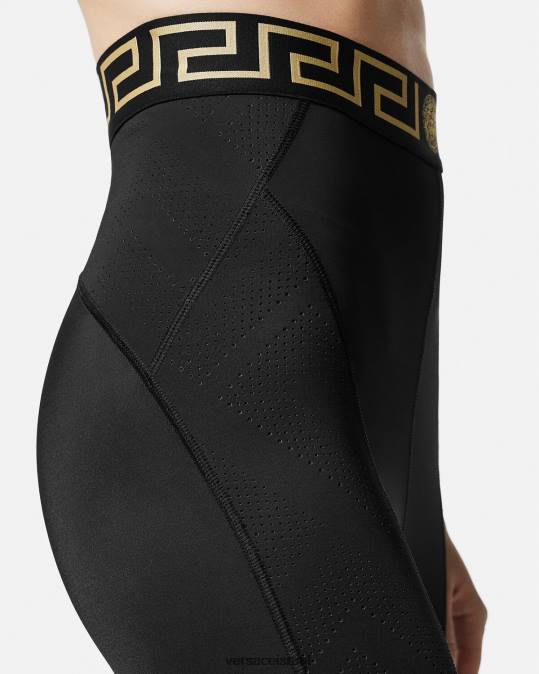 נשים Versace שָׁחוֹר חותלות גרקה הַלבָּשָׁה N8T2235