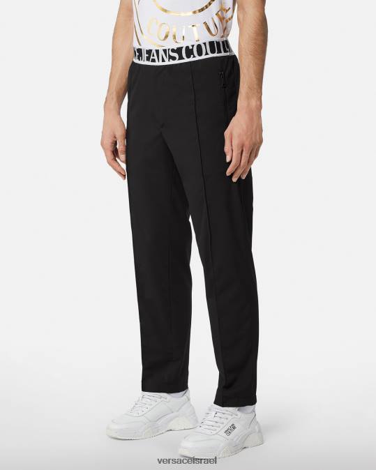 גברים Versace שָׁחוֹר מכנסי לוגו הַלבָּשָׁה N8T22438