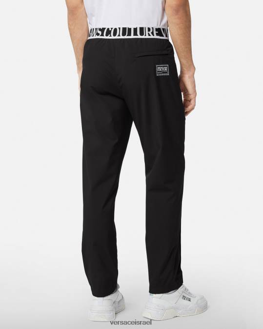 גברים Versace שָׁחוֹר מכנסי לוגו הַלבָּשָׁה N8T22438