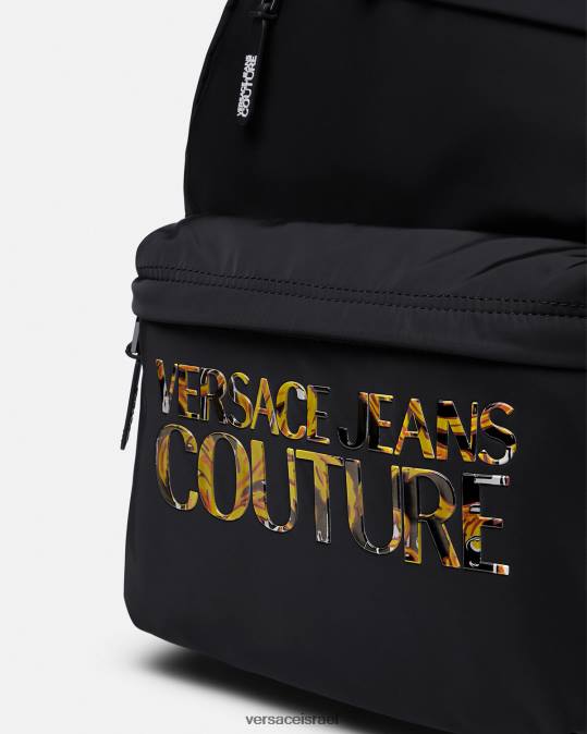 גברים Versace סַסגוֹנִיוּת תיק גב לוגו קוטור אביזרים N8T22491