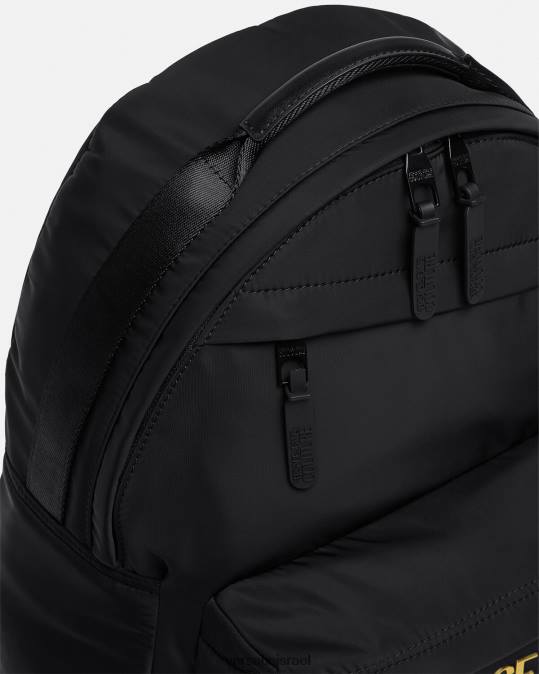 גברים Versace זהב שחור תיק גב לוגו קוטור אביזרים N8T22492
