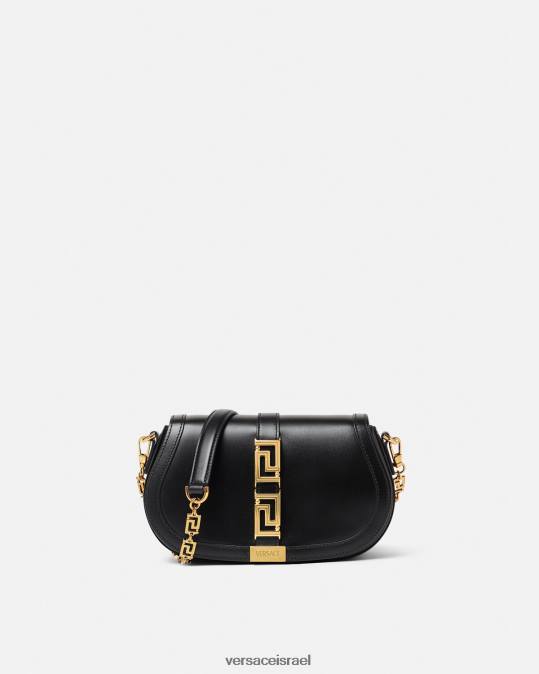 נשים Versace שָׁחוֹר תיק כתף של אלת גרקה תיקים N8T2251
