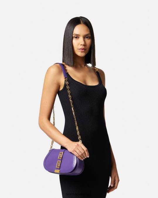 נשים Versace סָגוֹל תיק כתף של אלת גרקה תיקים N8T2264