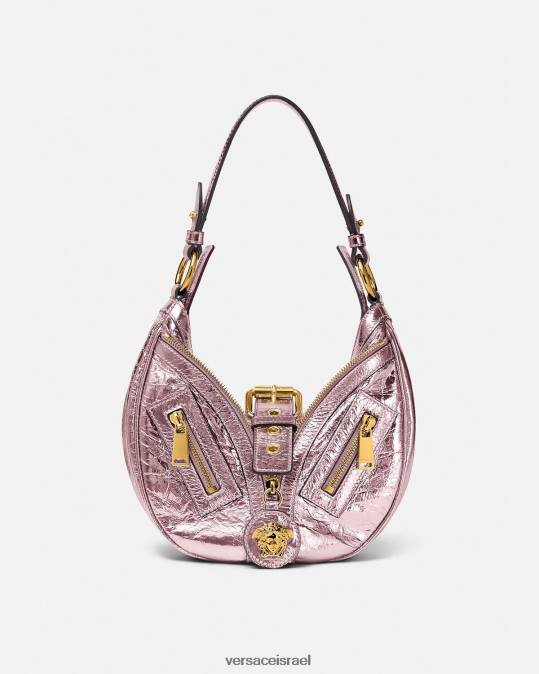 נשים Versace צבע אחד תיק נווד קטן חוזר מתכתי תיקים N8T2278